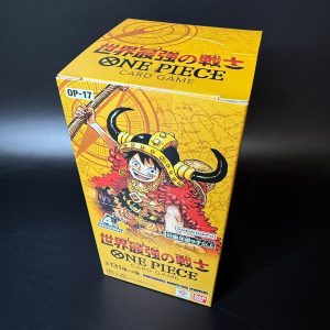 【OP-17】The World's Strongest Warriors TCG BOX & CASE〔Factory Sealed〕